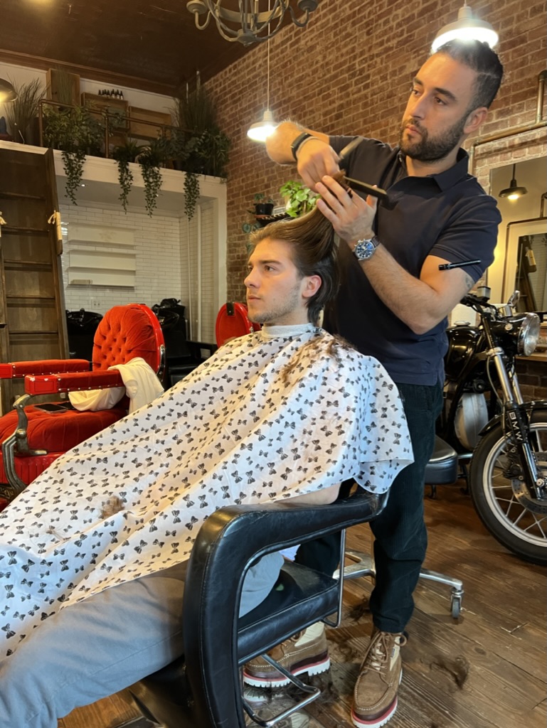 Tom's haircut