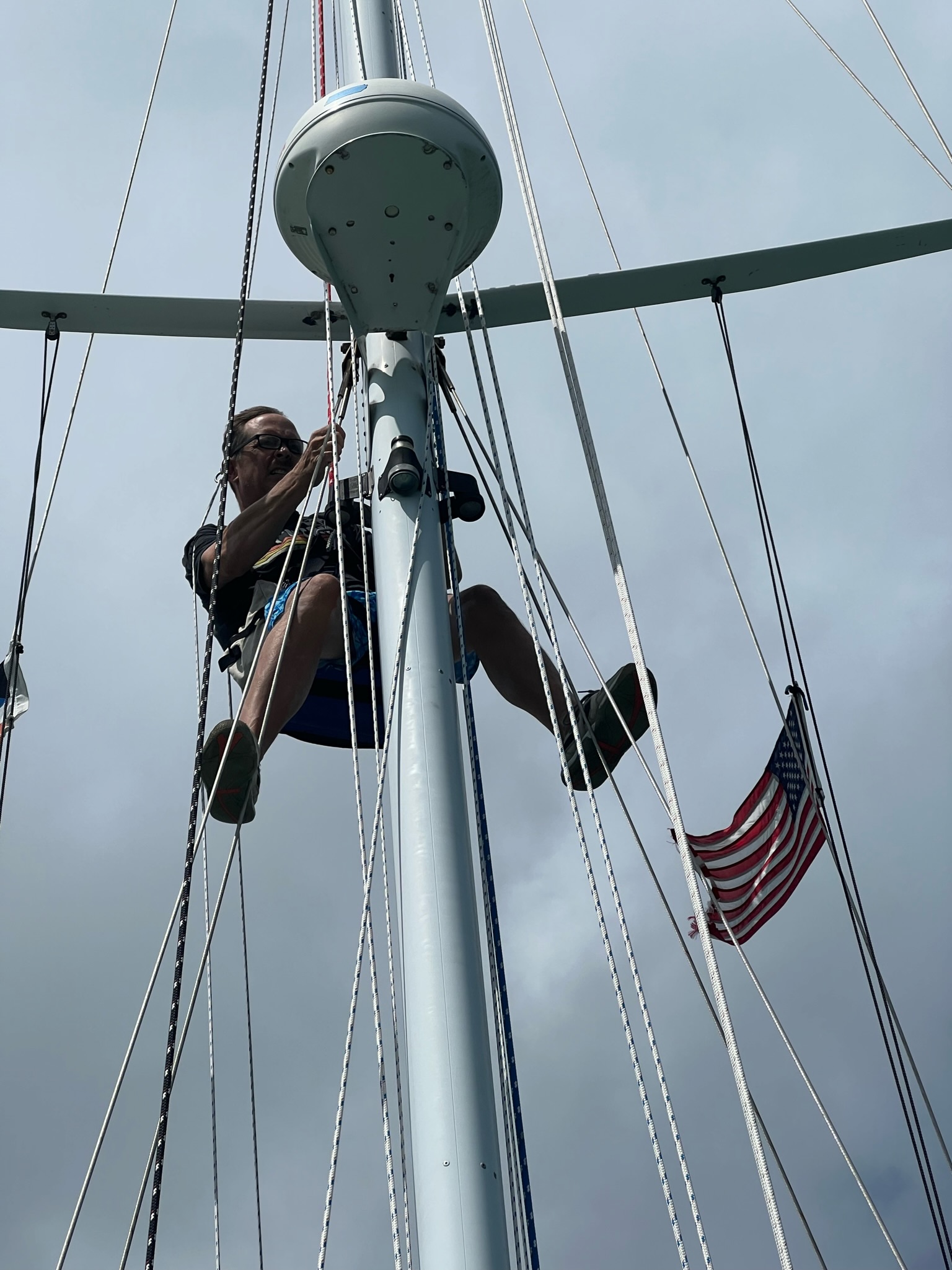 Up the Mast